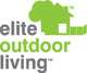 Garden sofa Rebecca Black Light brown Aluminium 206 x 83 x 74 cm – Elite Outdoor Living