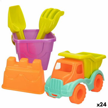 Beach toys set Colorbaby 5 Pieces polypropylene (24 Units)