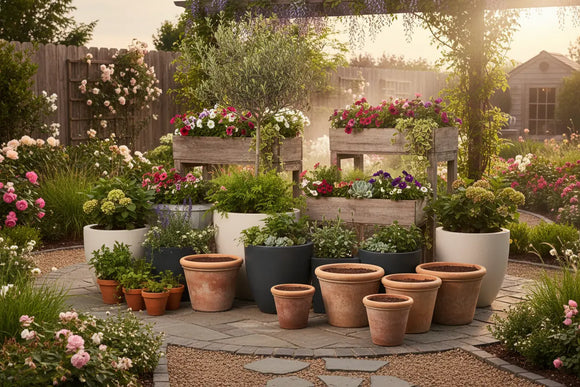 Garden planters and pots