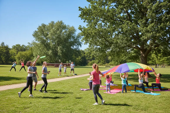 Outdoor activities games and exercise