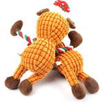 Christmas deer pet plush sounding toy - Elite Outdoor Living
