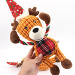 Christmas deer pet plush sounding toy - Elite Outdoor Living