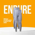 2 Pack Men's Thermal Underwear Long Sleeve Tops Warm Durable Baselayer Insulated Brushed Yarn for Running Hiking Cold Weather Sportswear Durable Winter Clothing Small to XXL White Black Grey Navy by Heatwave Thermalwear