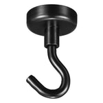 10 Pack Ultra Strong Black Magnetic Hanging Hooks - Elite Outdoor Living