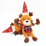 Christmas deer pet plush sounding toy - Elite Outdoor Living