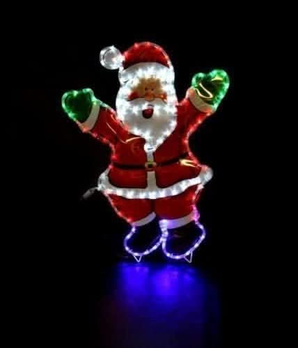Outdoor Santa Light