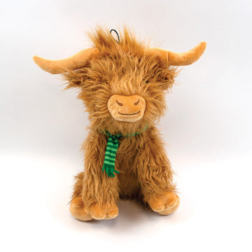 Happy Pet Christmas - Festive Highland Cow Jumbo