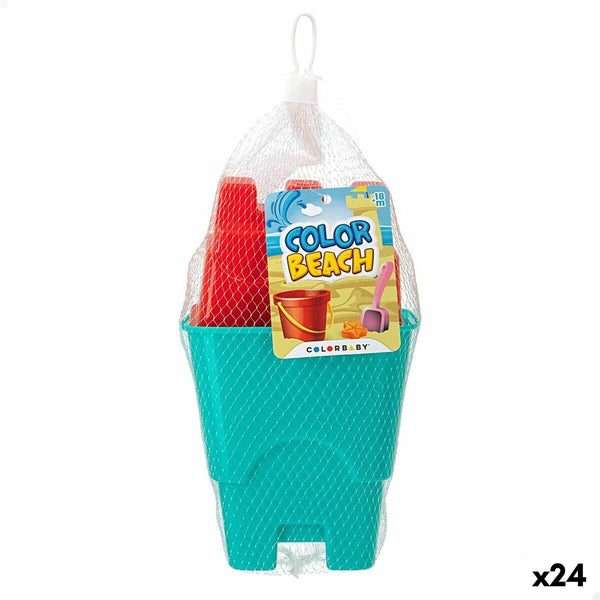 Beach toys set Colorbaby 3 Pieces (24 Units)