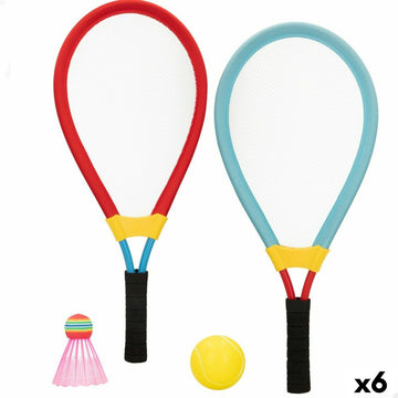 Beach Toy Colorbaby Tennis 27,5 x 62 x 1,7 cm (6 Units)