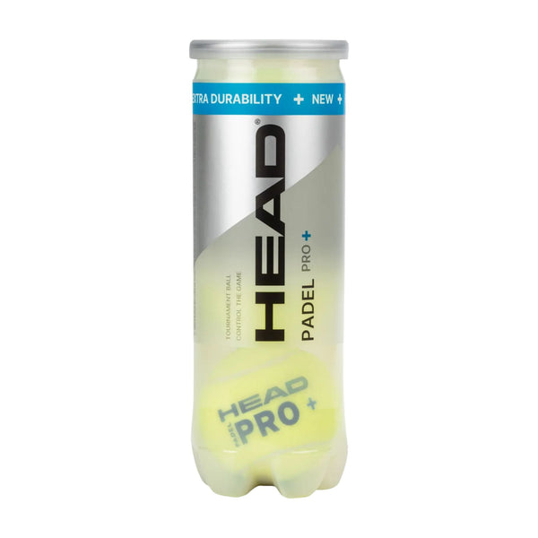 Head Padel Pro+ Balls- Tube of 3