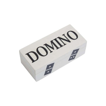 Churchill Games White and Black Domino Box