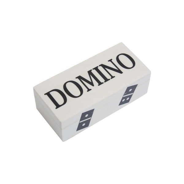 Churchill Games White and Black Domino Box - Elite Outdoor Living
