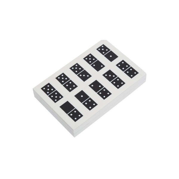 Churchill Games Black and White Rectangular Domino Box - Elite Outdoor Living