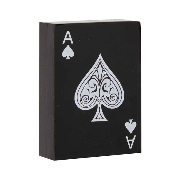 Churchill Games Black and White Single Card Box with Playing Cards - Elite Outdoor Living