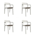 Garden chair Garbar Ona White Chocolate polypropylene 56 x 79 x 52 cm (4 Units)