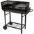 Coal Barbecue with Wheels Aktive Plastic Enamelled Metal 97 x 96 x 42 cm Black