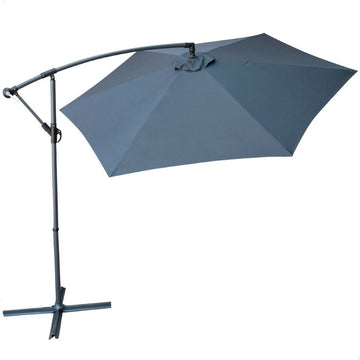 Sunshade Aktive Grey 300 x 247 x 300 cm Aluminium Ø 300 cm