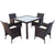 Table set with 4 chairs Aktive