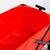 Multi-purpose beach cart Aktive 90 x 91 x 47 cm Red Steel