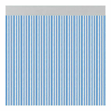 Curtain Acudam Brescia Doors Blue Exterior PVC Aluminium 90 x 210 cm