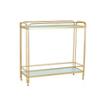 Serving trolley DKD Home Decor Golden Metal Crystal 80 x 28 x 81 cm