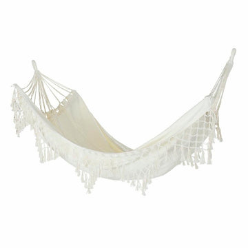 Hammock DKD Home Decor Beige 200 x 60 x 0,5 cm 200 x 130 x 0,5 cm