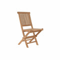 Garden chair DKD Home Decor Brown 57 x 47 x 90 cm Teak (57 x 47 x 90 cm)