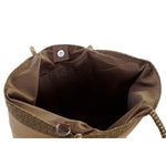 Beach Bag DKD Home Decor 43 x 10 x 28 cm Beige Brown Green (2 Units)