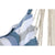Hammock DKD Home Decor Stripes Blue White (100 x 60 x 135 cm)
