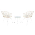 Table set with 2 chairs DKD Home Decor 56 x 57,5 x 82 cm