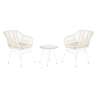 Table set with 2 chairs DKD Home Decor 56 x 57,5 x 82 cm