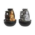 Fountain DKD Home Decor 21 x 21 x 25 cm Buddha Resin Oriental (2 Units)