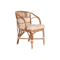 Garden chair Home ESPRIT Bamboo Rattan 58 x 65 x 85 cm