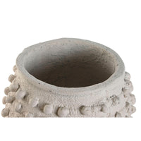 Planter Home ESPRIT White Light grey Cement 36 x 36 x 36 cm