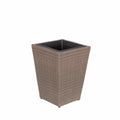 Plant pot Marlene Rattan 39,5 x 39,5 x 54 cm