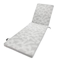 Cushion for lounger 190 x 55 x 4 cm Light grey