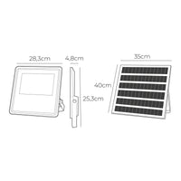 Floodlight/Projector Light EDM 31859 Slim 300 W 2500 lm Solar (6500 K)