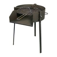 Charcoal Barbecue with Stand Imex el Zorro Grill Circular Black (Ø 60 x 75 cm)