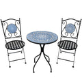 Table set with 2 chairs Alexandra House Living Multicolour 60 x 71 x 60 cm Mosaic