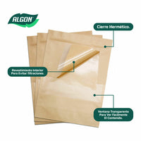 Reusable Food Bag Set Algon Hermetically sealed 17 x 24 x 4 cm (24 Units)