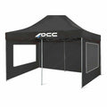 Tent Wall OCC Motorsport OCCCARP31 Racing Black Polyester 420D Oxford 3 x 2 m Window 2 Units