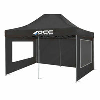 Carp OCC Motorsport Racing Black Polyester 420D Oxford 3 x 2 m Window