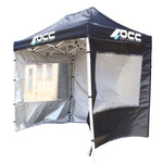 Carp OCC Motorsport Racing Black Polyester 420D Oxford 3 x 2 m Window