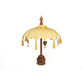 Decorative umbrella Romimex Yellow 35 x 60 x 35 cm