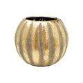 Planter Romimex Golden Porcelain 23 x 20 x 23 cm