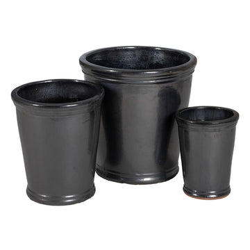 Planter Ceramic 46 x 46 x 47 cm (3 Units)