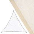 Shade Sails Awning 5 x 5 m Beige Polyethylene 500 x 500 x 0,5 cm