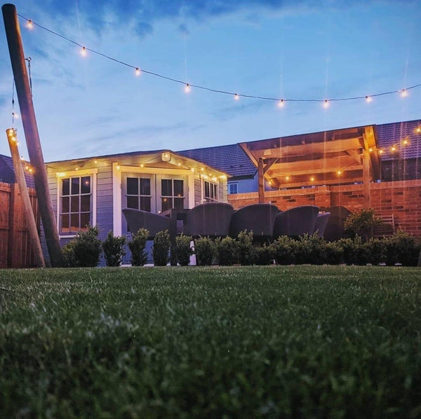 52M / 170FT Super Festoon Warm White Outdoor Plug-in Connectable LED String Lights - Elite Outdoor Living