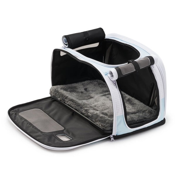 THE BABY BLUE ROAMER - KITTYRAMA CAT CARRIER & HIDEAWAY