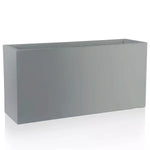 IDEALIST Lite Contemporary Trough Garden Planter, Light Concrete Outdoor Plant Pot H30 L65 W19 cm, 37L - Elite Outdoor Living